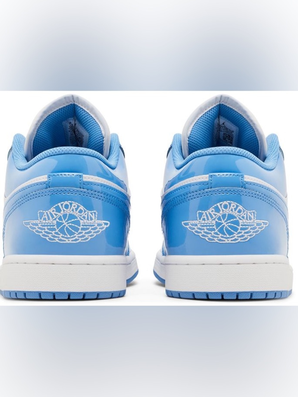 Nike Air Jordan 1 Low SE "Legend Blue Patent" - Size 8M NEW - Picture 2 of 7